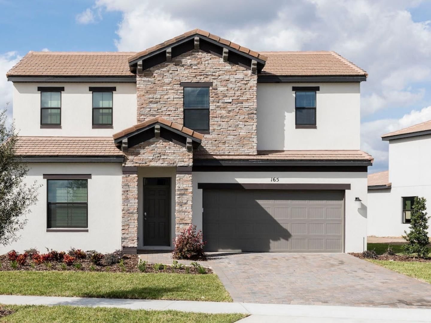 4 Bedroom/ 4.5 Bathroom Pool Homes (Two Story)